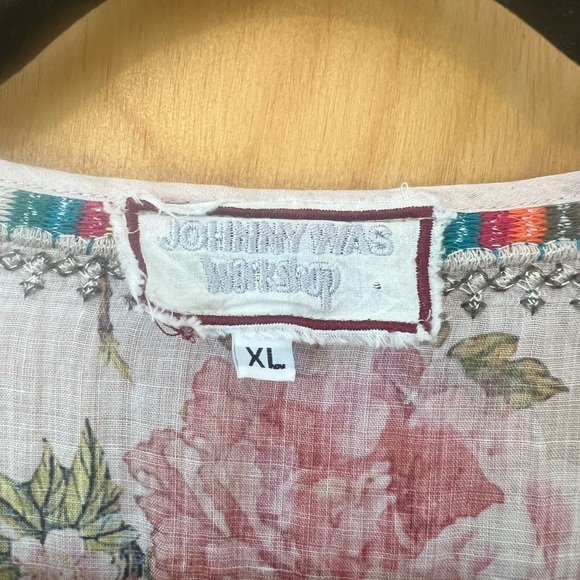 Johnny Was Floral Embroidered dress - Picture 4 of 5